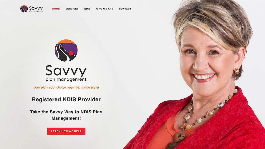 Professional and friendly website for an NDIS-approved plan manager